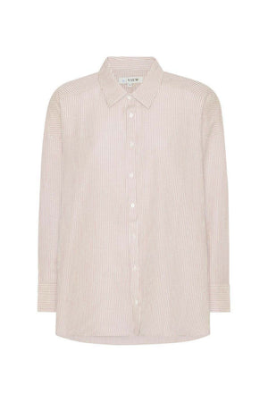 A-View Sonja shirt AV1841 Shirts 077 Sand/White
