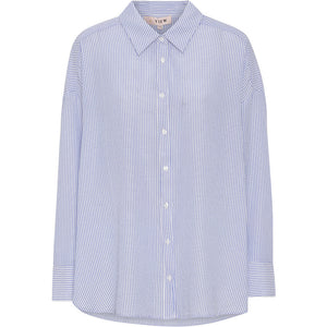 A-View Sonja shirt AV1841 Shirts 112 Blue/White Stribe