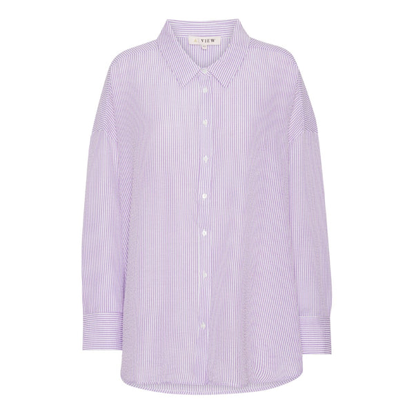A-View Sonja shirt AV1841 Shirts 116 Purple/White