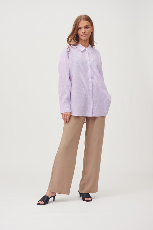 A-View Sonja shirt AV1841 Shirts 116 Purple/White