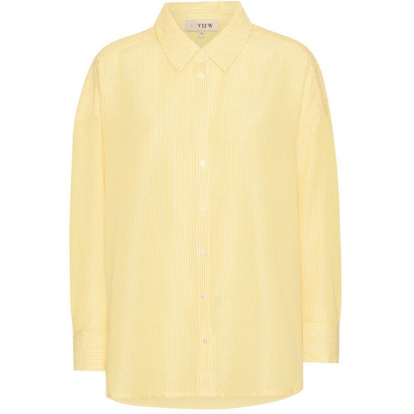 A-View Sonja shirt AV1841 Shirts 123 Yellow/White