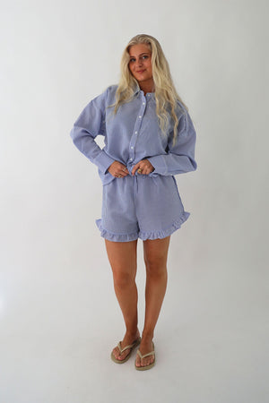 A-View Sonja shirt AV1841 Shirts 687 Navy/White