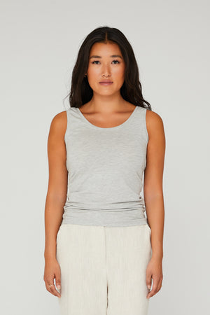 A-View Stabil tank top AV3473 Top 055 Light Grey Melange