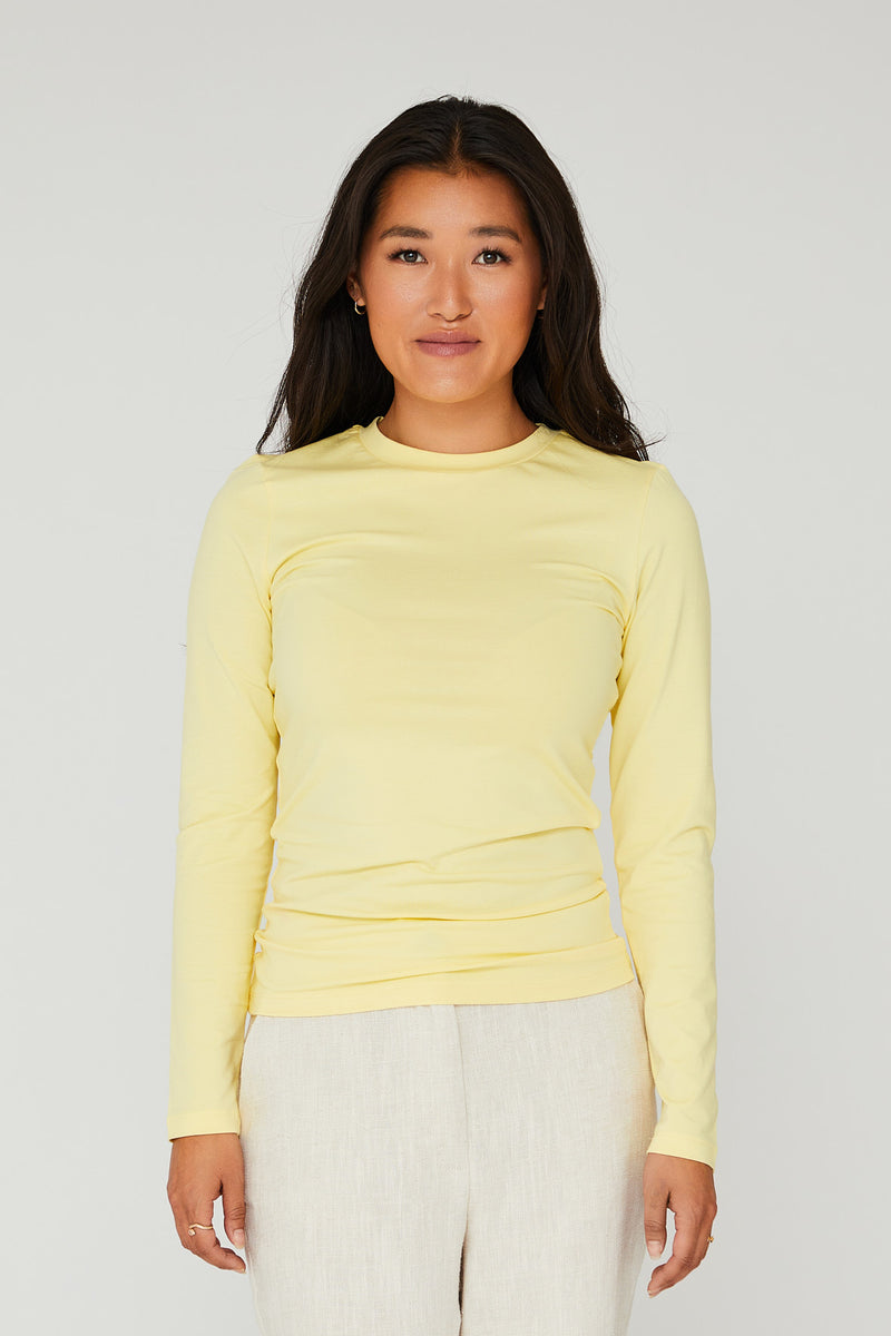 A-View Stabil top l/s AV3470-1 Top 206 Yellow