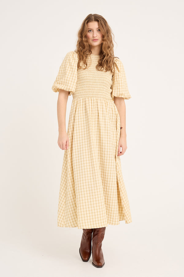 A-View Tabita dress AV5010 Dresses 069 Pale yellow