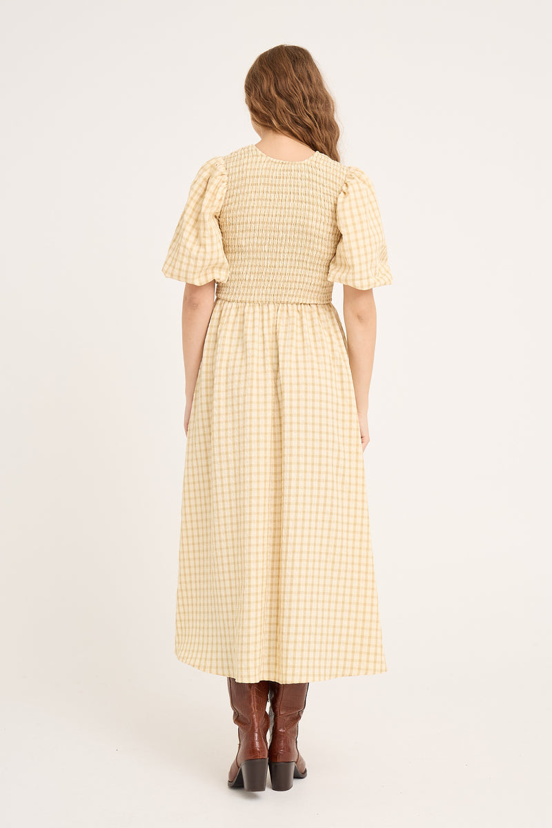 A-View Tabita dress AV5010 Dresses 069 Pale yellow