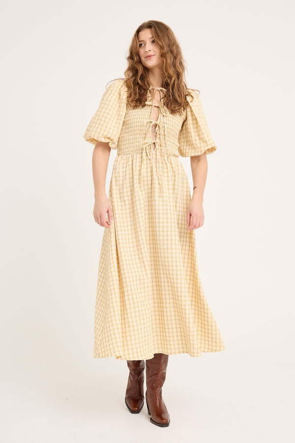 A-View Tabita dress AV5010 Dresses 069 Pale yellow