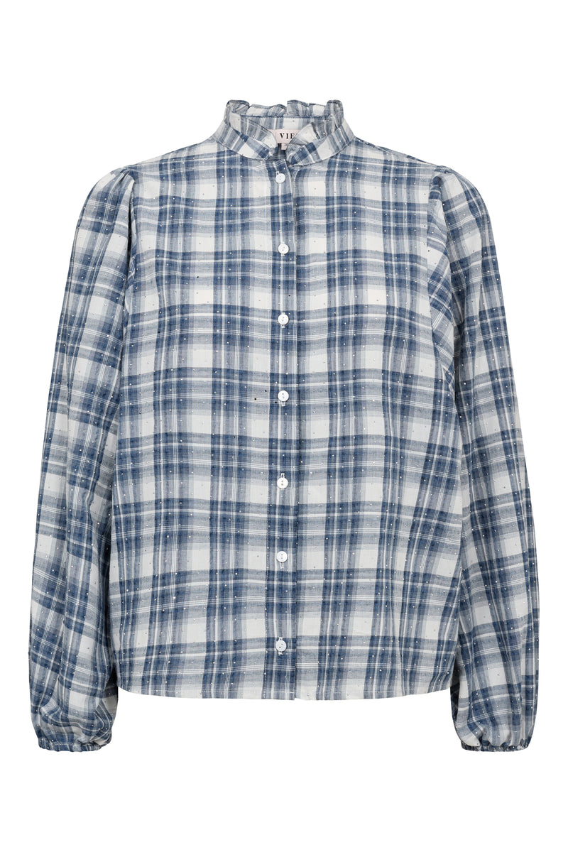 A-View Thalia Shirt AV5087 Shirts 091 Blue/white