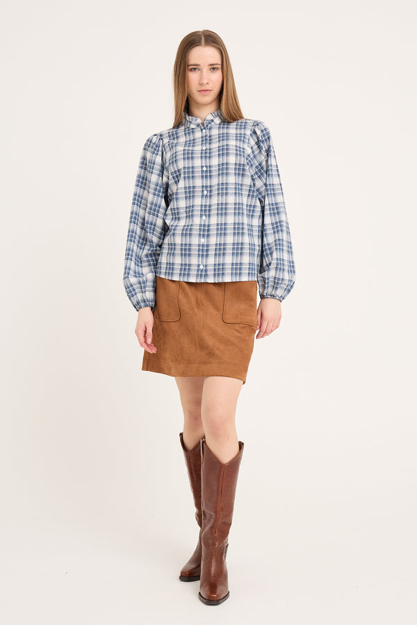 A-View Thalia Shirt AV5087 Shirts 091 Blue/white