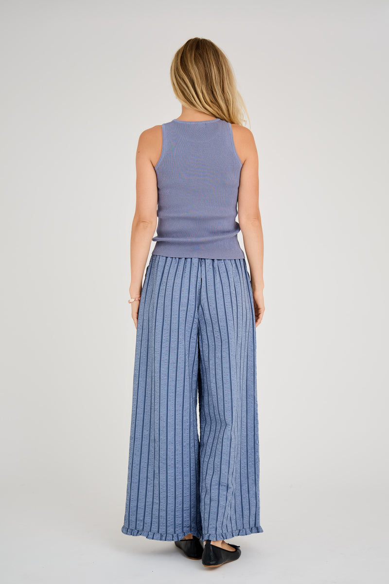 A-View Thilde pants AV4861 Pants 182 blue stripe