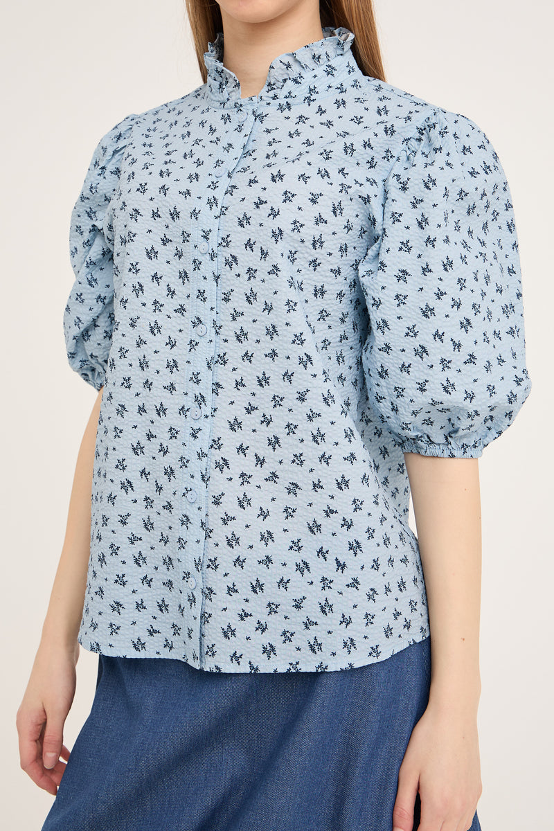 A-View Tiffany short sleeve shirt AV4557 Shirts 788 Blue/navy