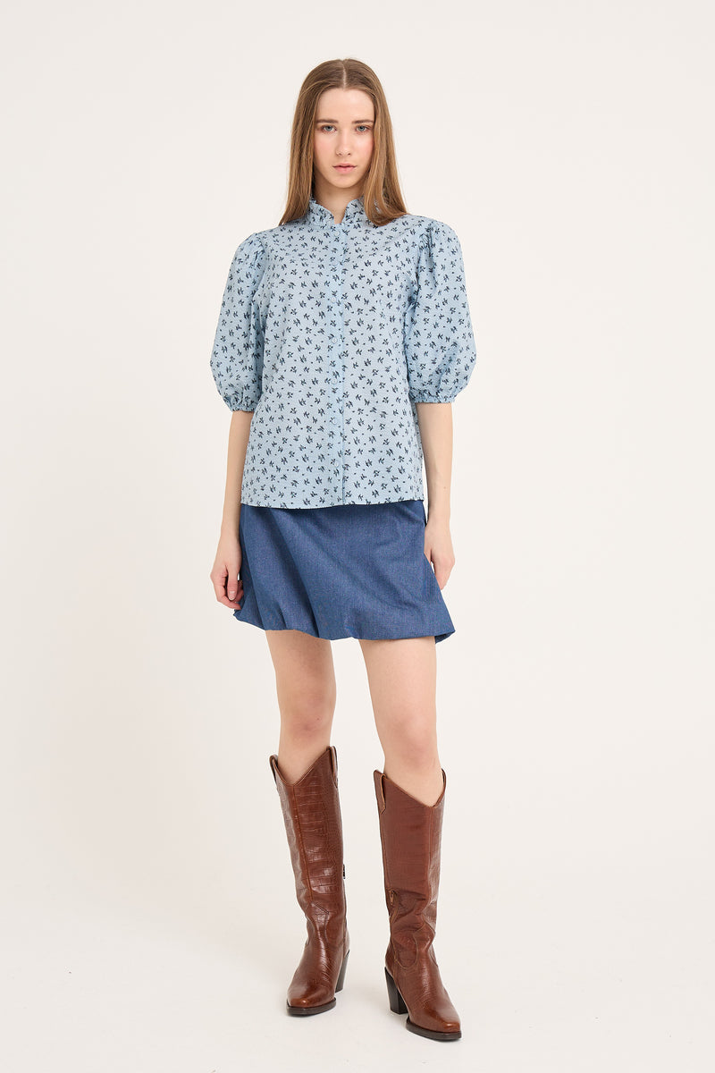 A-View Tiffany short sleeve shirt AV4557 Shirts 788 Blue/navy