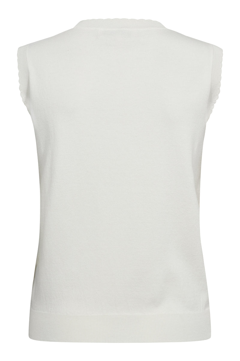 A-View Ulla knit tank top AV5034 Knit 000 White