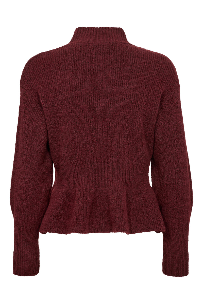 A-View Ulrikke knit pullover AV6041 Knit 042 Bordeaux