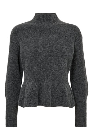 A-View Ulrikke knit pullover AV6041 Knit 990 Medium grey melange