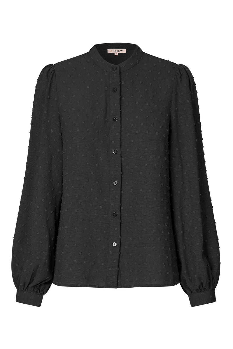 A-View Vanessa l/s shirt AV4660 Shirts 999 Black