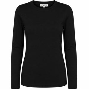 A-View Vogue L/S blouse AV8315 Blouse 999 Black