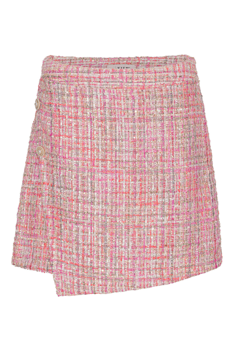 A-View Annali bouchle skirt AV3775 Skirt 350 Pink