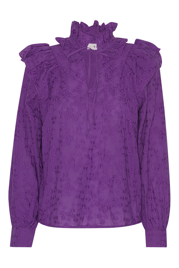 A-View Dorit blouse AV3422-1 Blouse 300 Purple