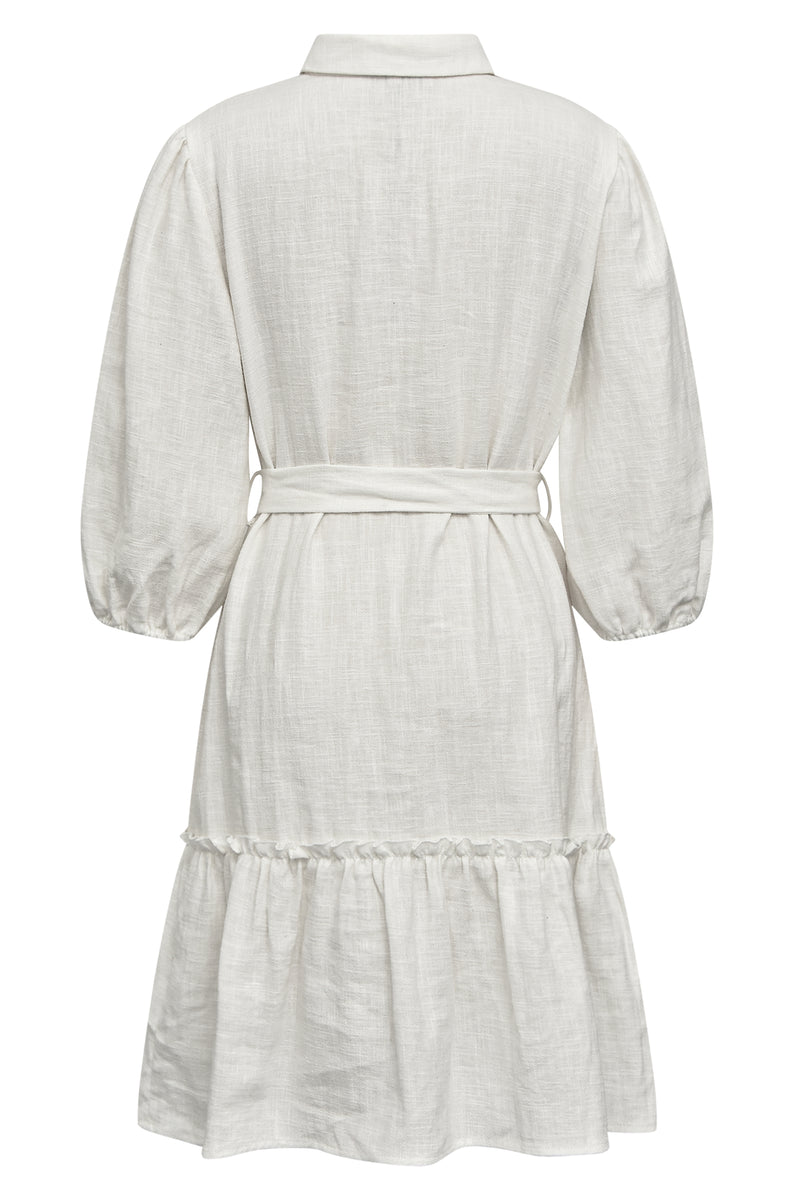 A-View Linen dress AV4124 Dresses 000 White