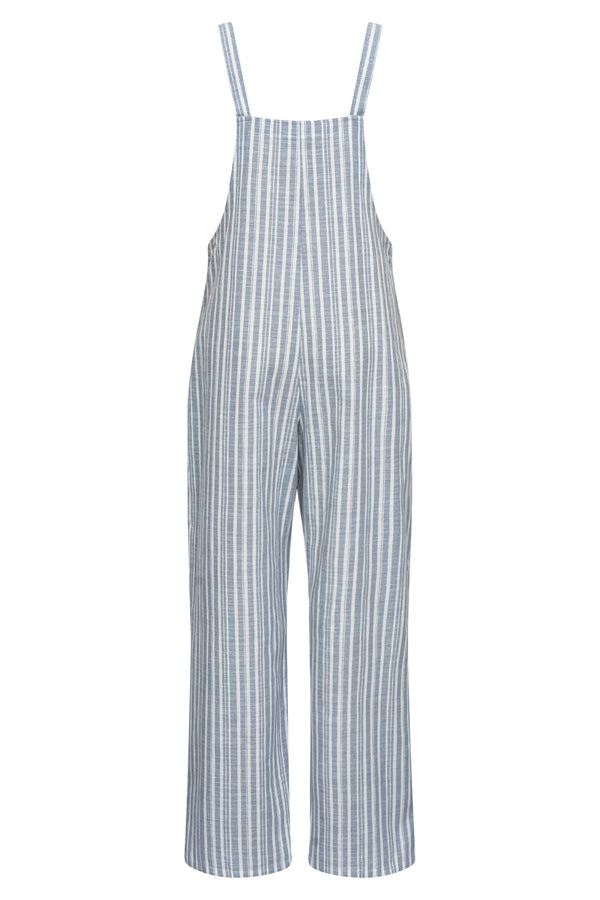 A-View Linen stripe jumpsuit AV4158 Jumpsuit 091 Blue/white