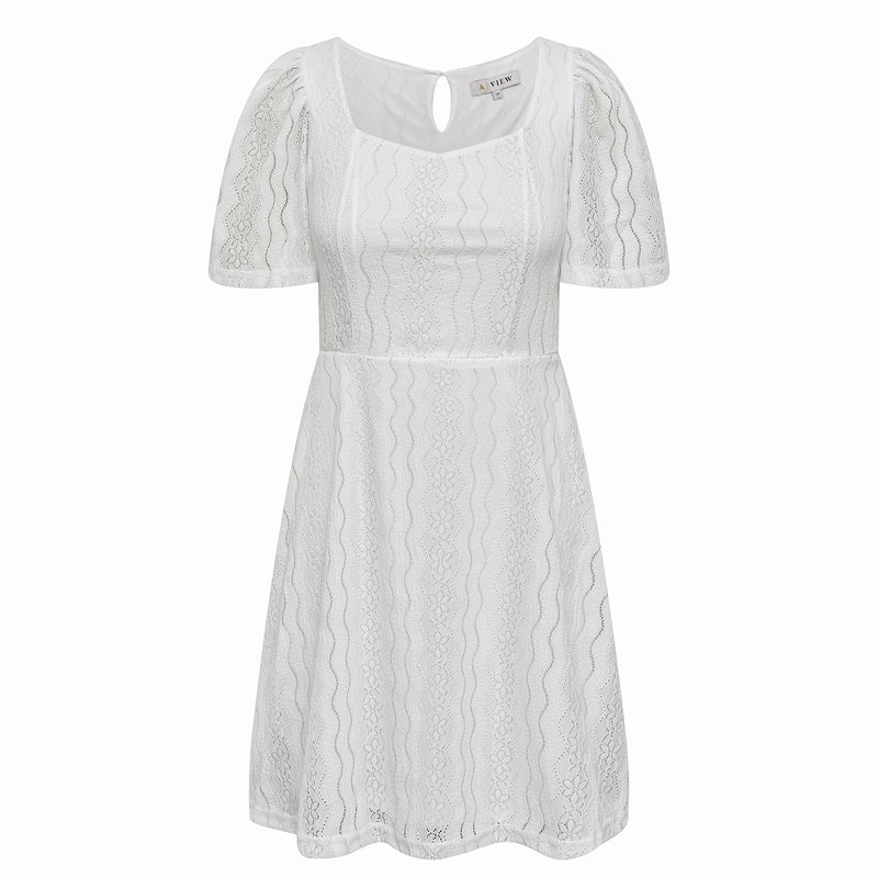 A-View Mona dress AV3802 Dresses 000 White