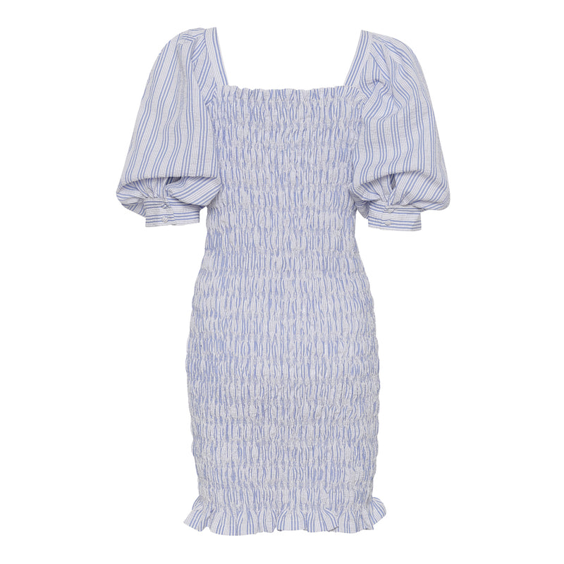 A-View Rikka dress AV1791 Dresses 091 Blue/white