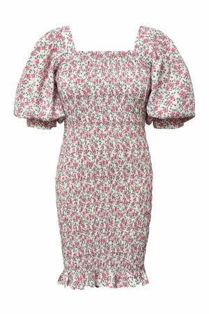A-View Rikka dress AV3842 Dresses white with rose flowers