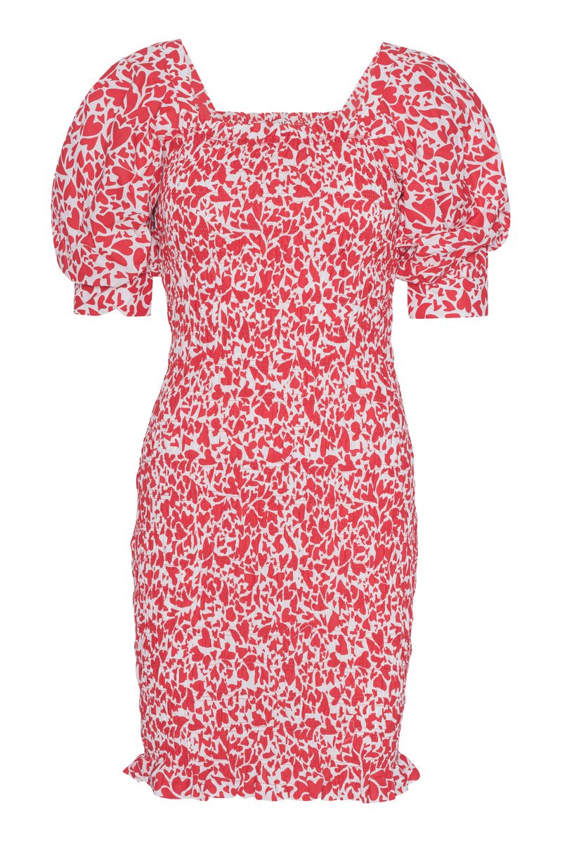 A-View Rikka heart dress AV1898-2 Dresses 090 Red/white