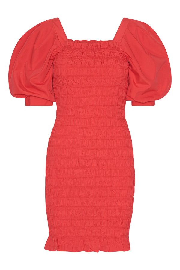 A-View Rikka plain dress AV1898-1 Dresses 450 Red