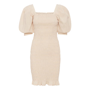A-View Rikka plain dress AV1898 Dresses 008 Beige