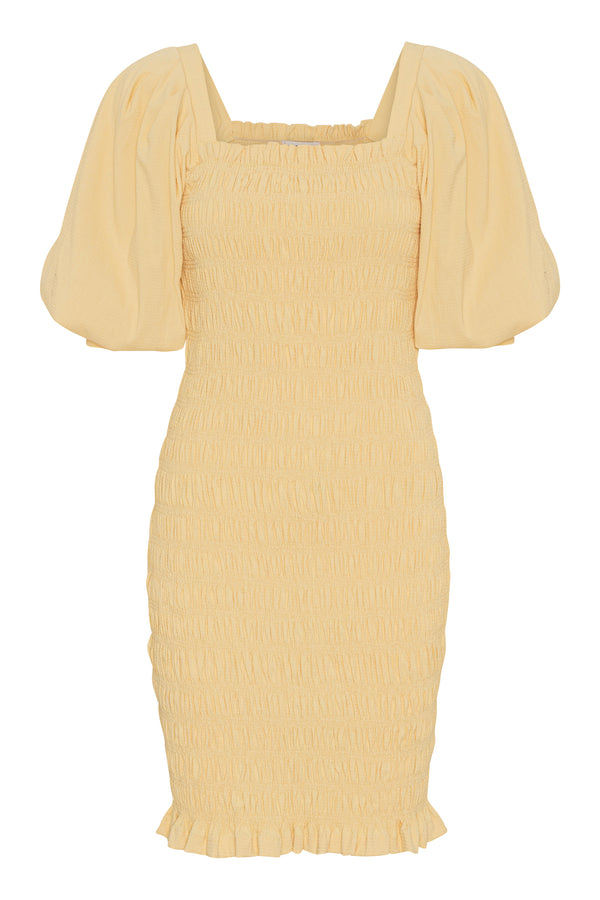A-View Rikka plain dress AV1898 Dresses 206 Yellow