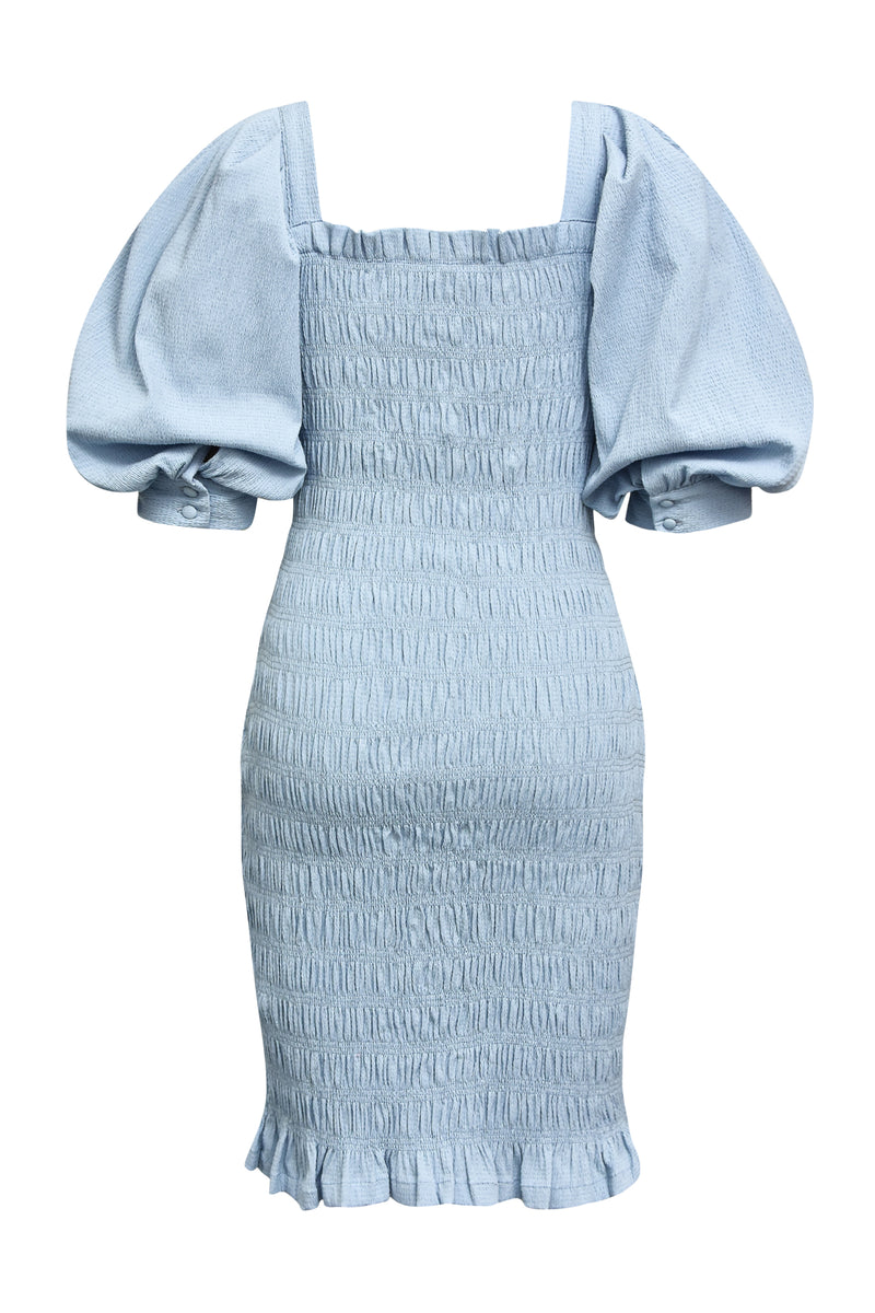 A-View Rikka plain dress AV1898 Dresses 281 Blue