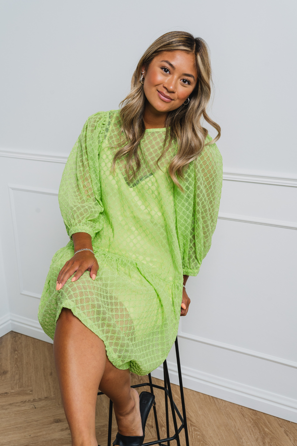 A-View Sanna dress AV3814 Dresses 857 Green
