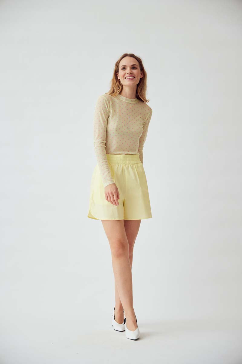 A-View Sofie shorts AV3123 Shorts 206 Yellow