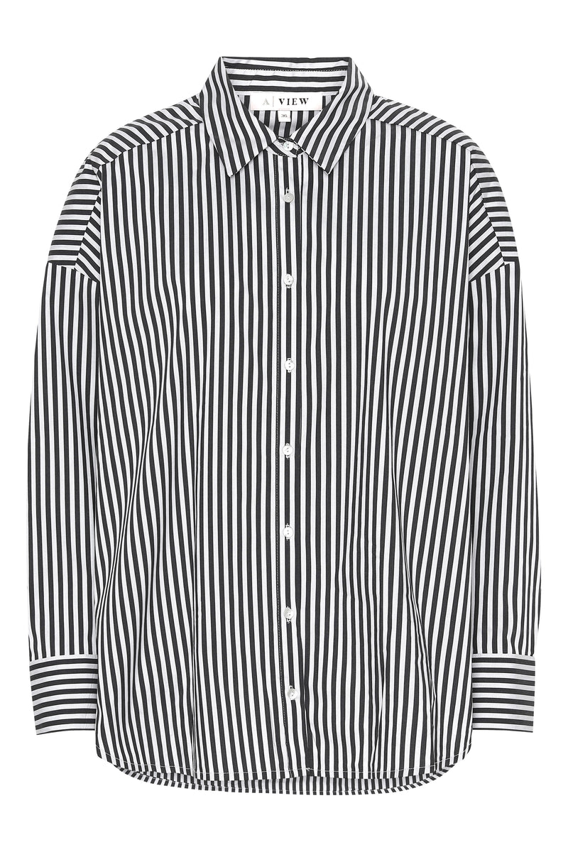 A-View Sonja shirt AV2025 Shirts 067 Black/White