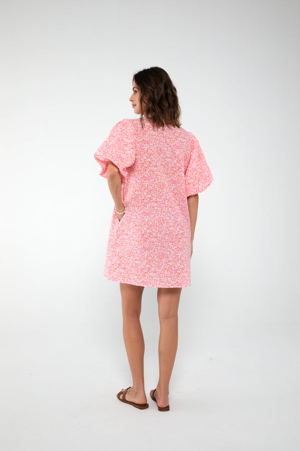 A-View Tiffany dress AV4232 Dresses 351 pink printet