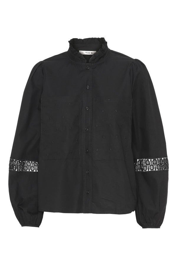 A-View Tiffany shirt AV1870 Shirts 999 Black