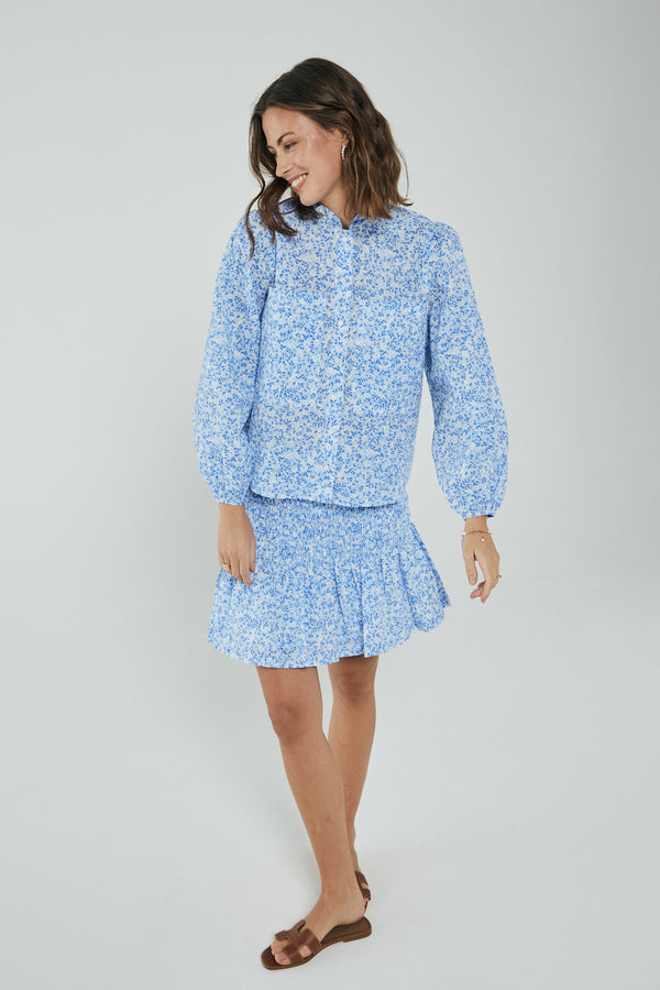 A-View Tiffany shirt AV4233 Shirts 280 blue printet