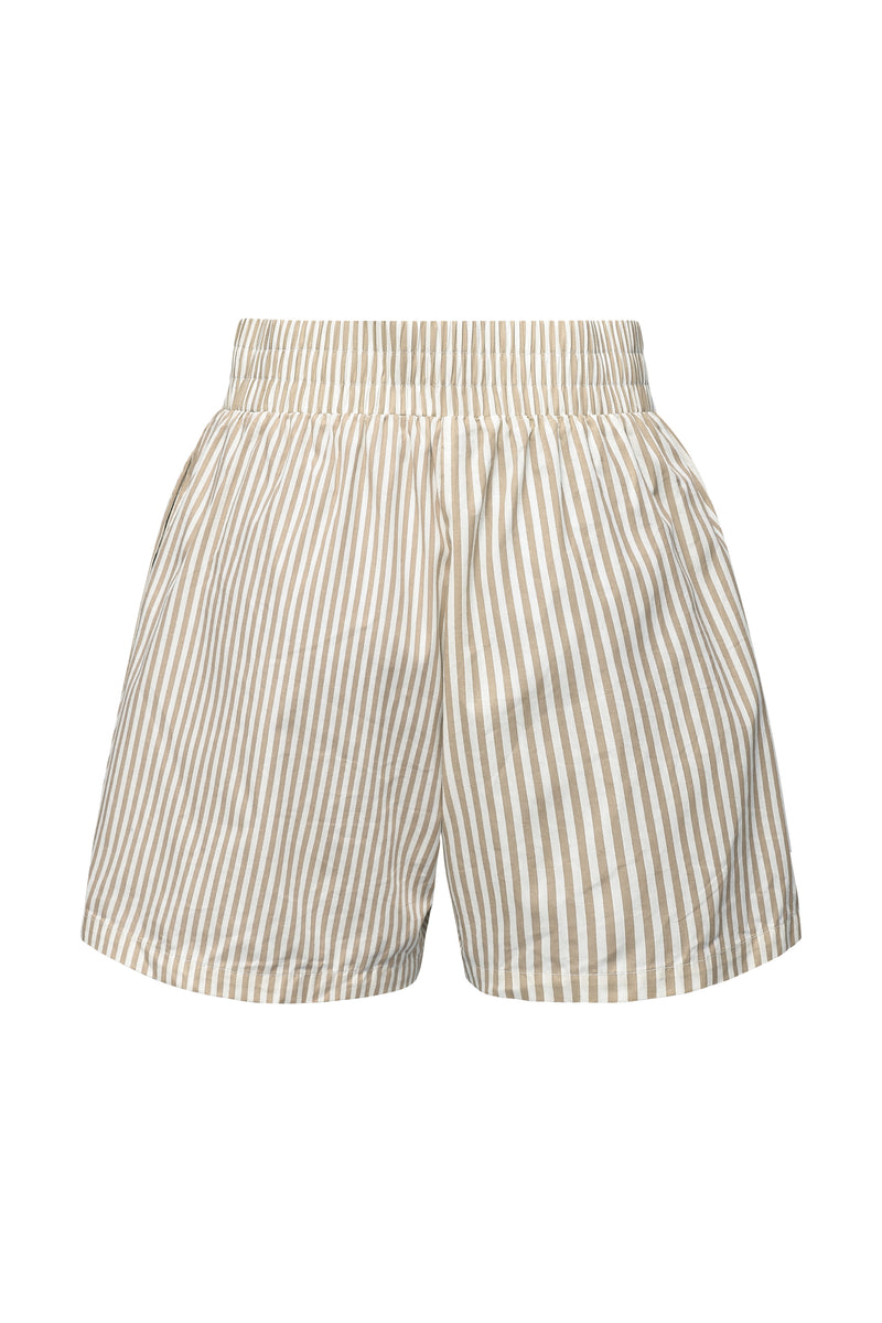 A-View Tiffany stripe shorts AV4078 Shorts 004 Sand
